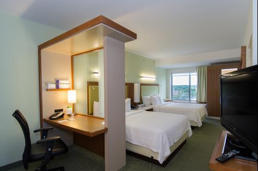 SpringHill Suites by Marriott Columbia Downtown The Vista - Columbia - Chambre supérieure Queen-size
