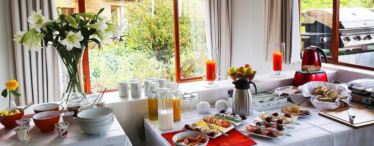 Hottentots Mountain View Guest House - Somerset West - Restaurant
