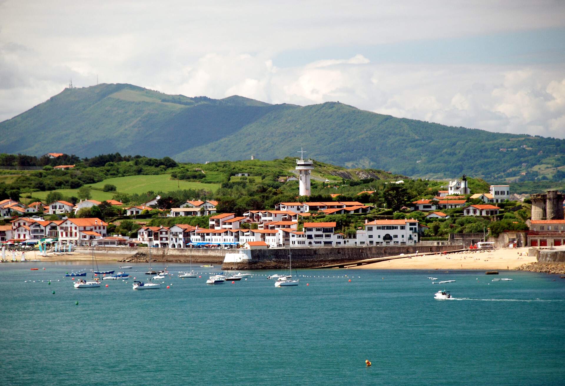 View on Saint-Jean-de-Luz and Ciboure; Shutterstock ID 370018523