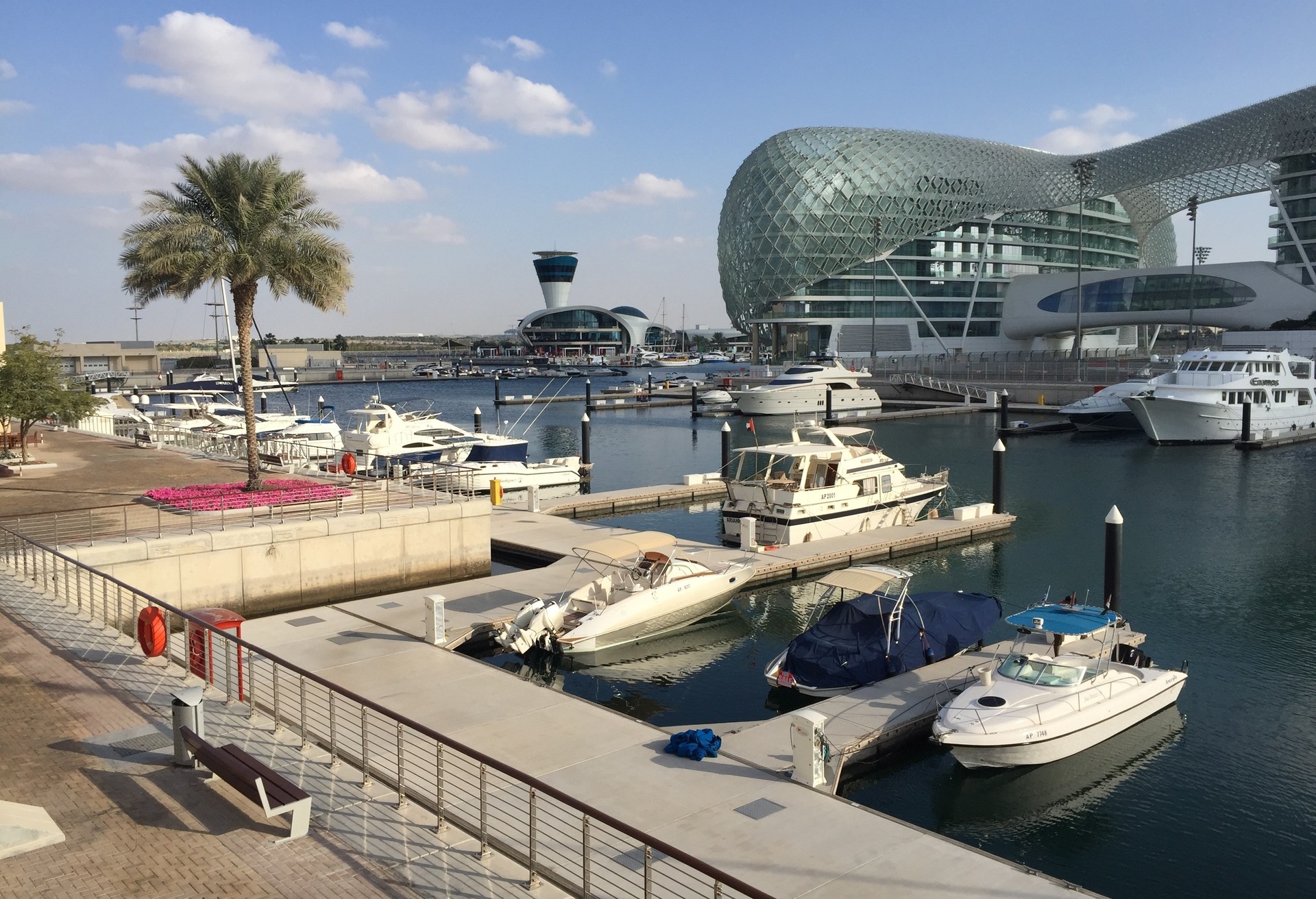 Yas Marina; Shutterstock ID 563219974; Purpose: Visit Abu Dhabi LP; Brand (KAYAK, Momondo, Any): Kayak; Client/Licensee: Visit Abu Dhabi