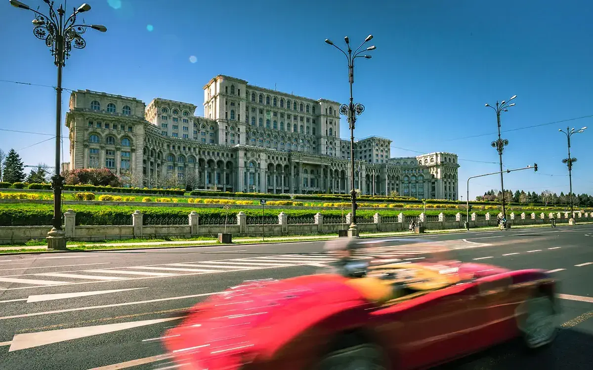 Bucarest palais du Parlement