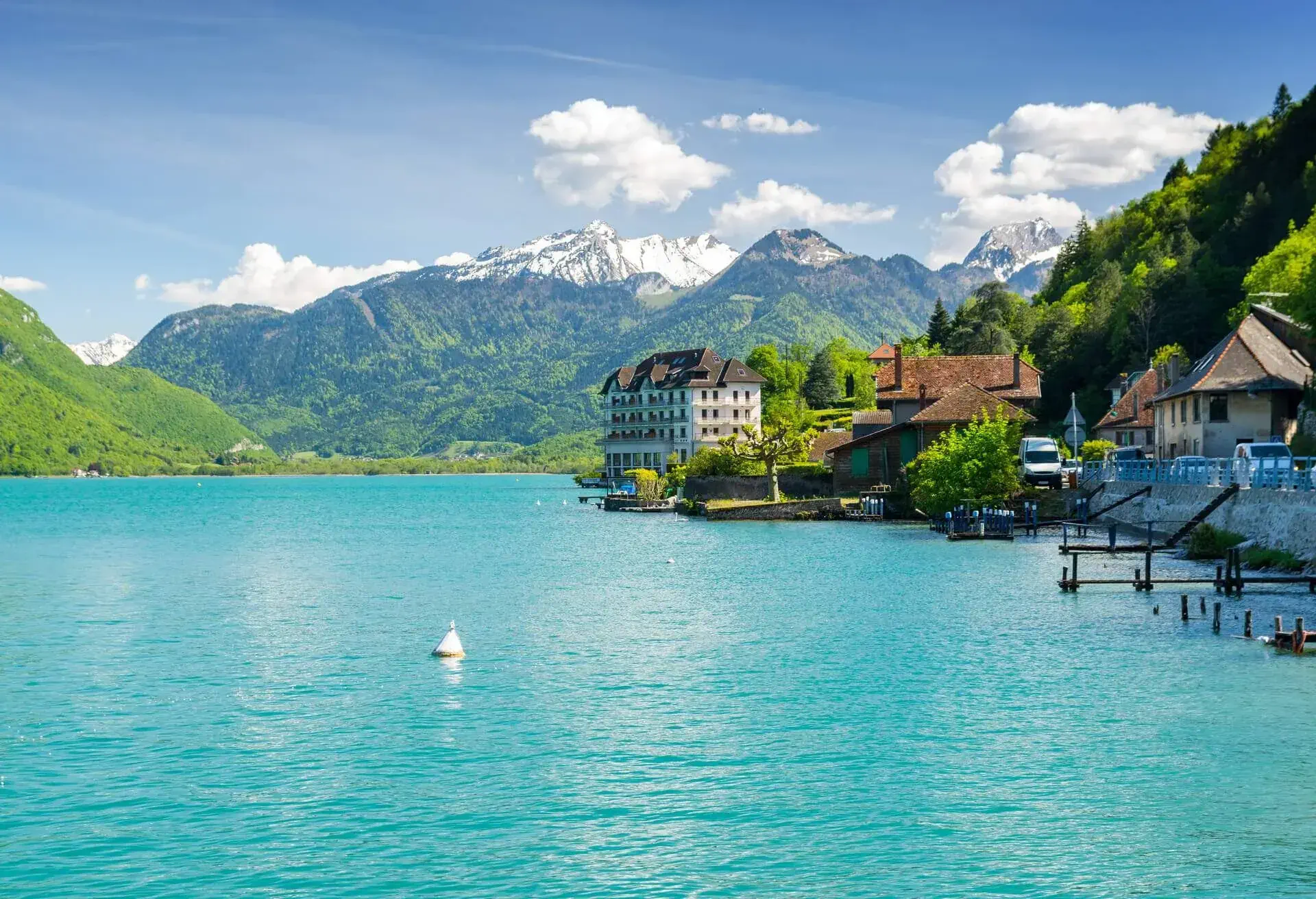 france annecy alps le lac dannecy