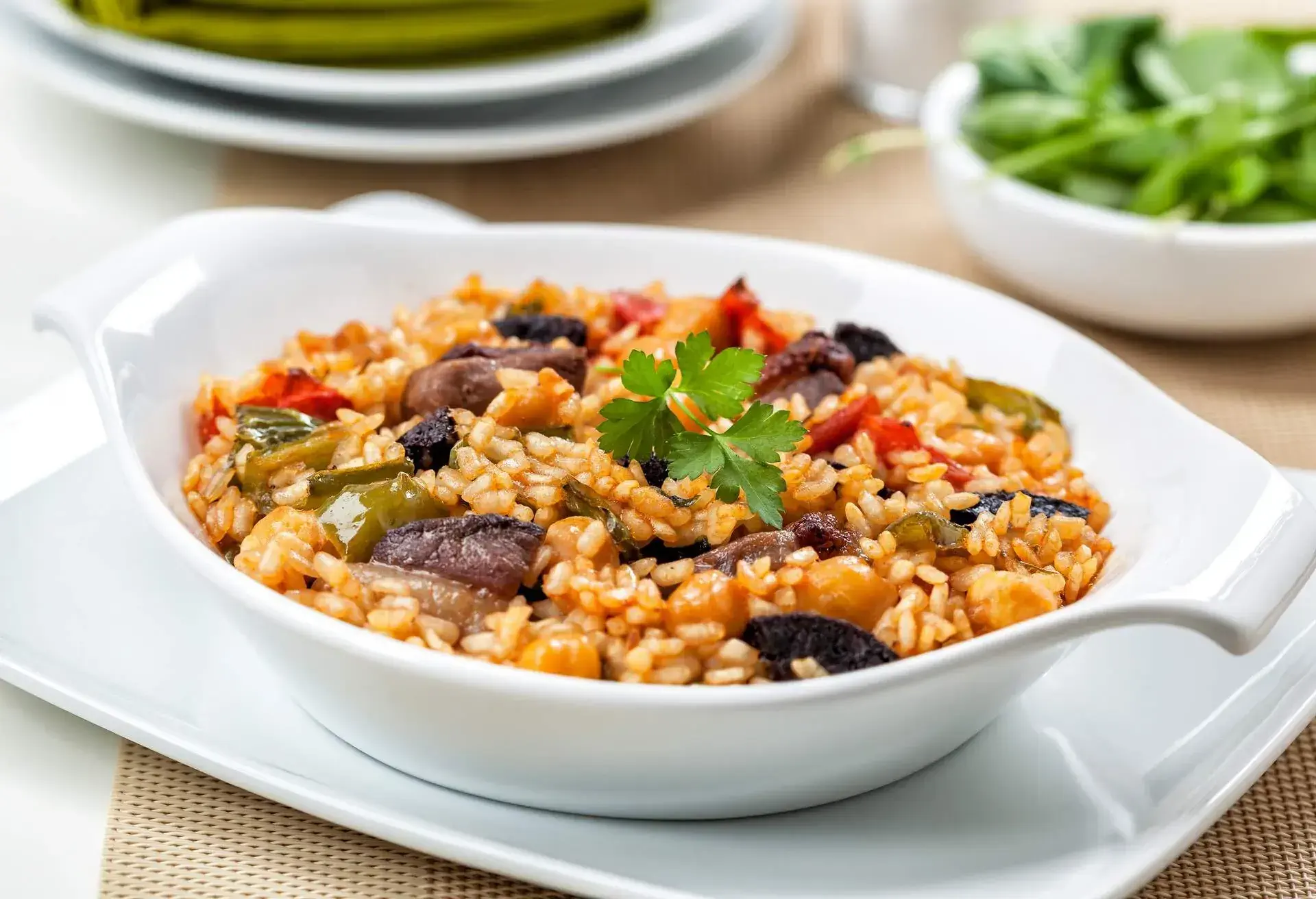 rice with meat