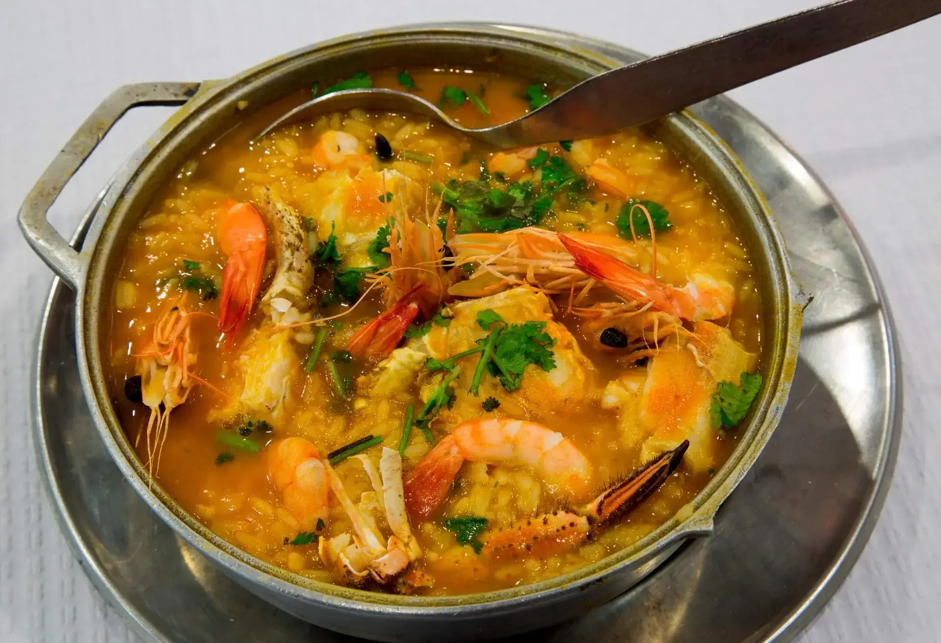 soup with seafood