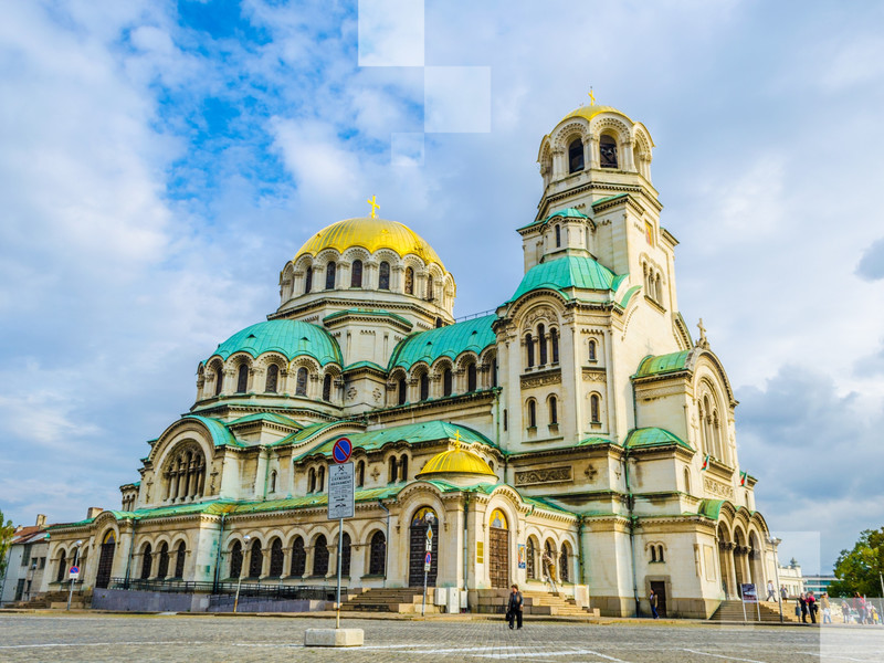 La fameuse Basilique Sainte-Sophie à Sofia, Bulgarie