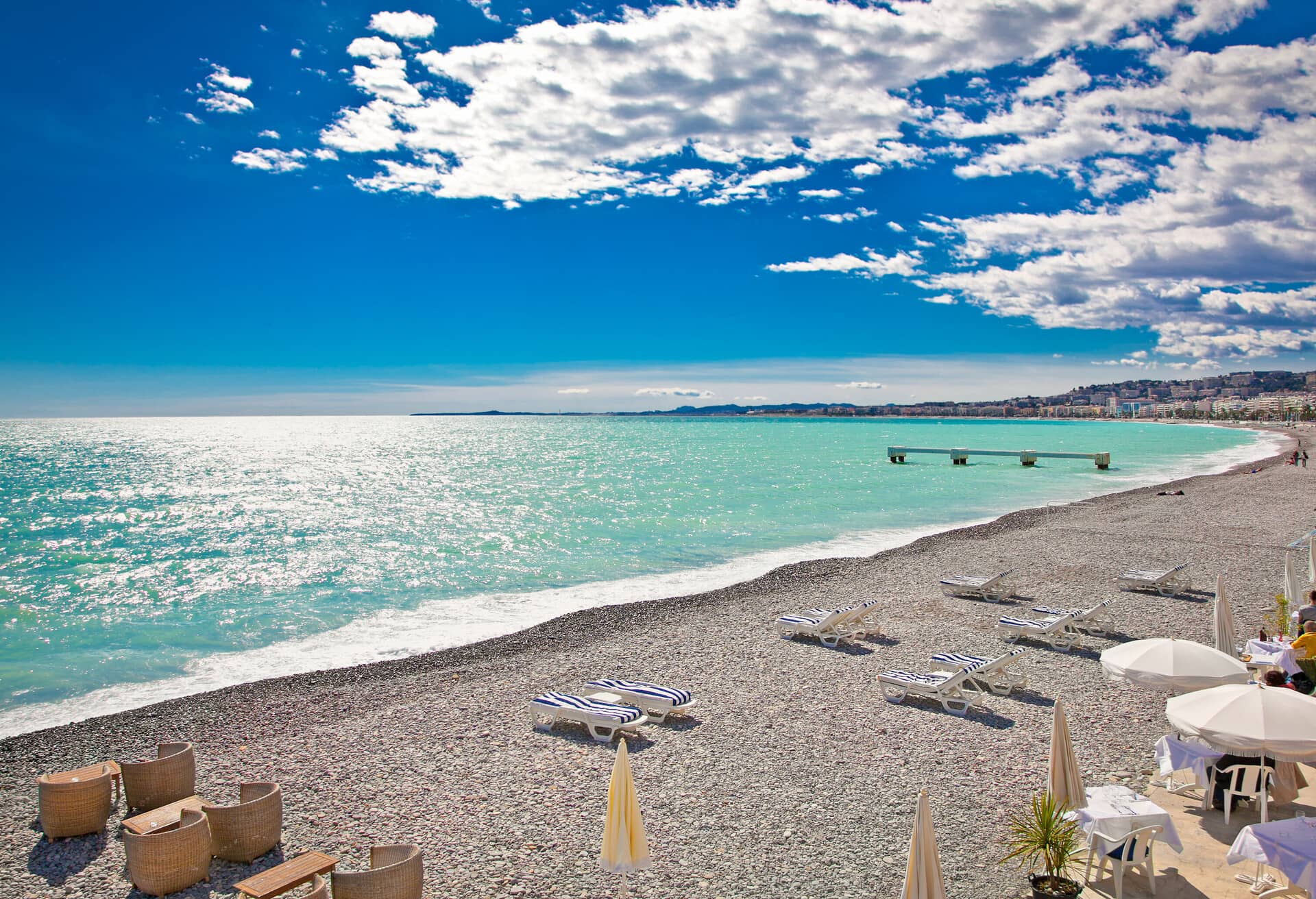 france nice beach promenade des anglais