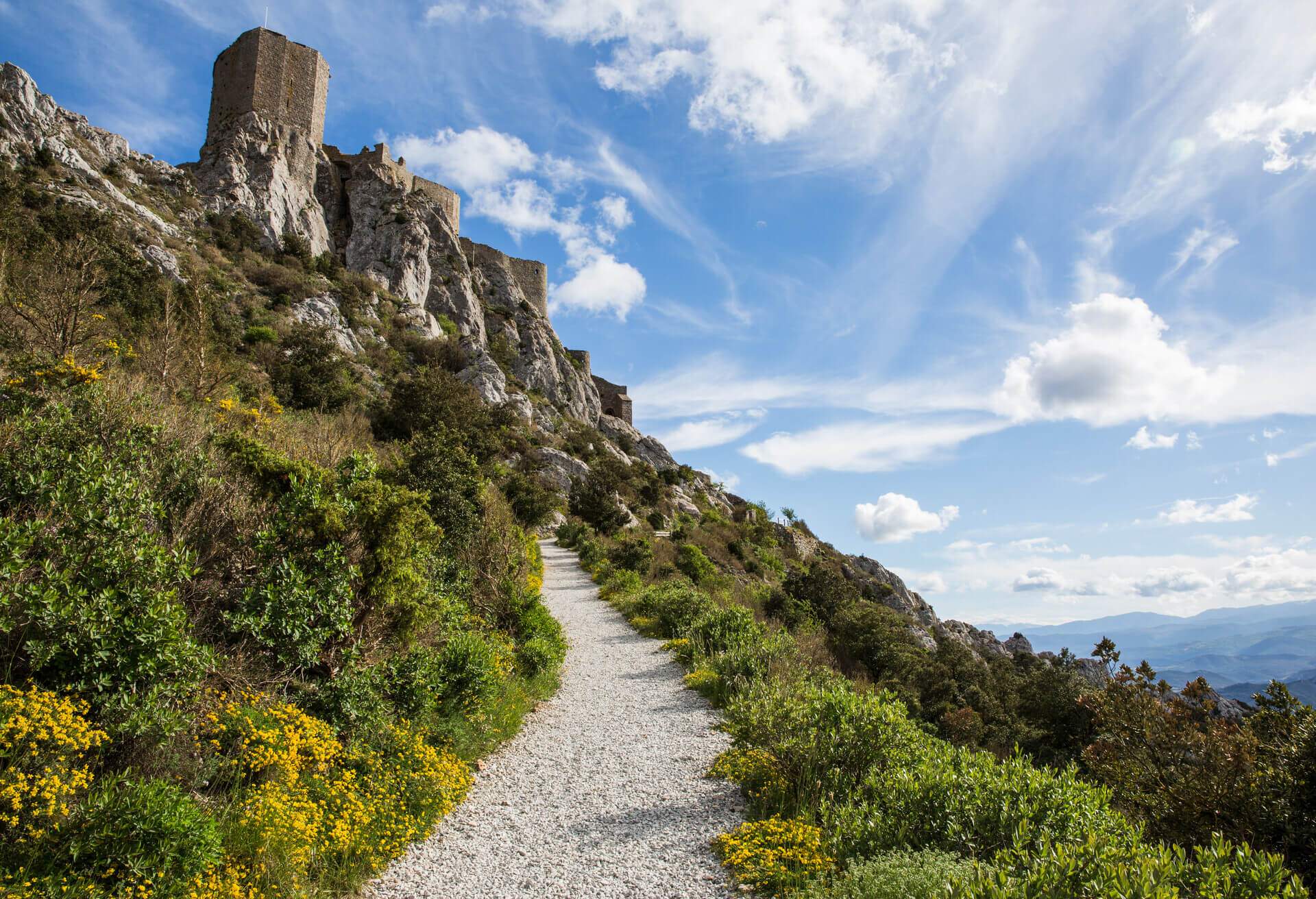 france sentier cathare aude cathar