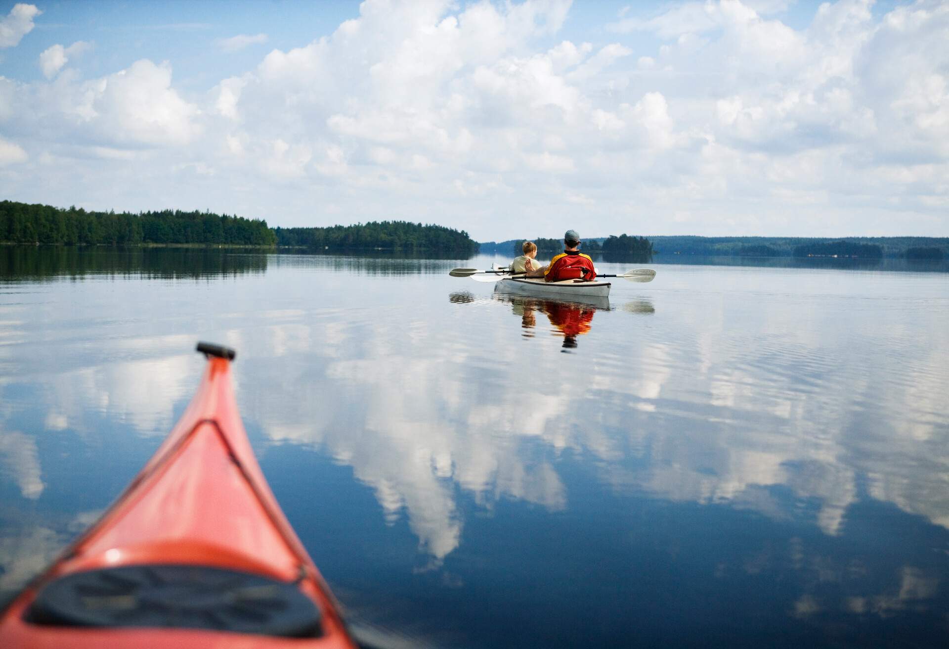 SWEDEN_SKANE_IMMELN_LAKE_THEME_CANOEING