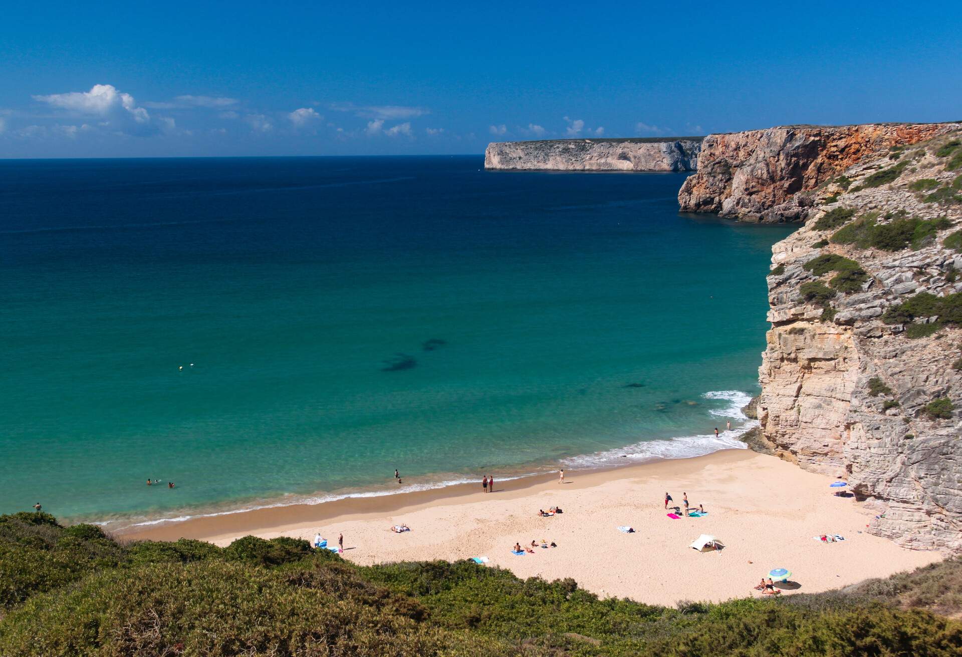 Magical Surfing beach in Sagres Portugal; Shutterstock ID 1125870536; Purchase Order: SF-06928905; Job: ; Client/Licensee: ; Other:
