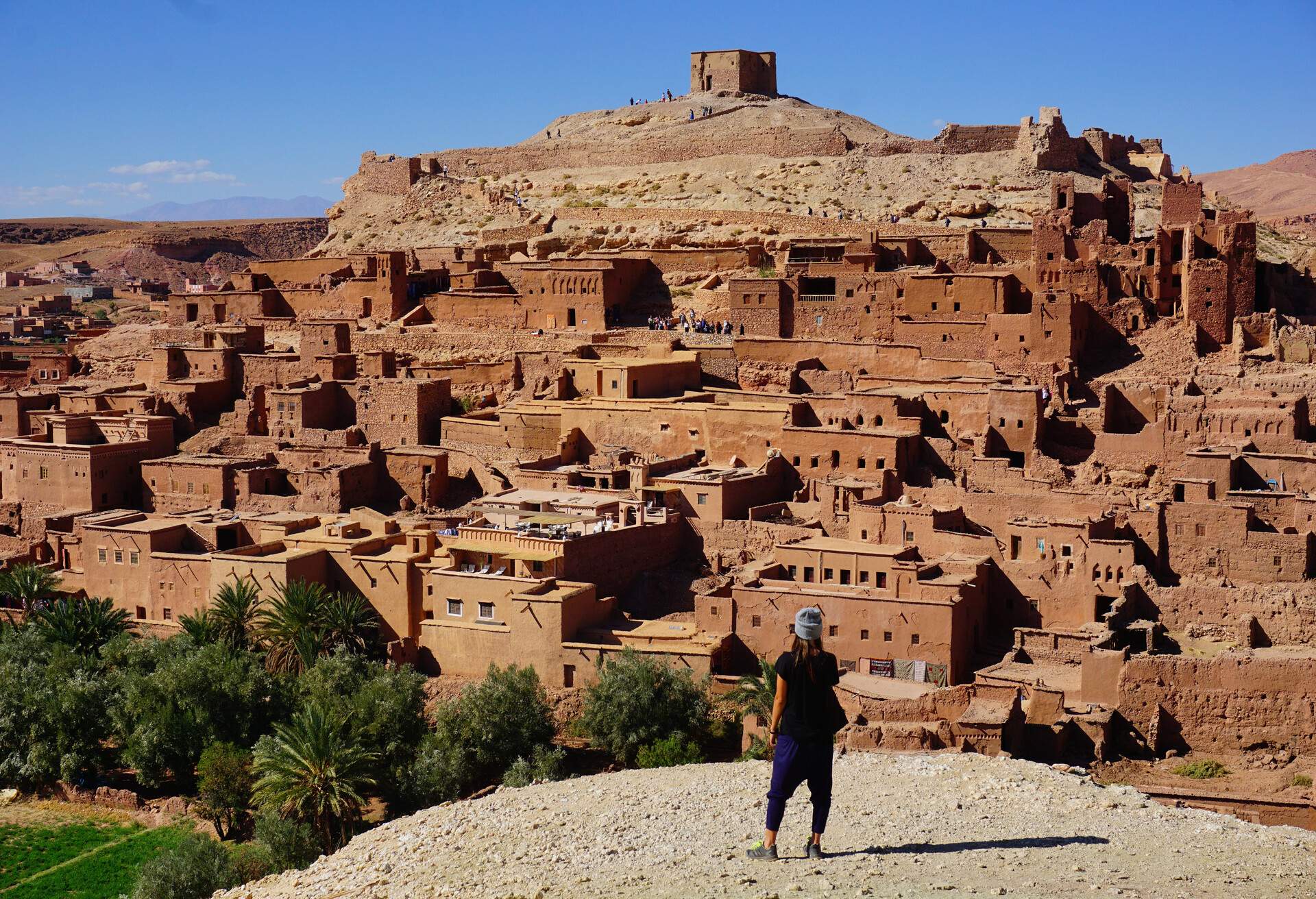 Ait Benhaddou, village,Ouarzazate, movie centre, desert, Morocco, Africa, UNESCO ; Shutterstock ID 1244519719