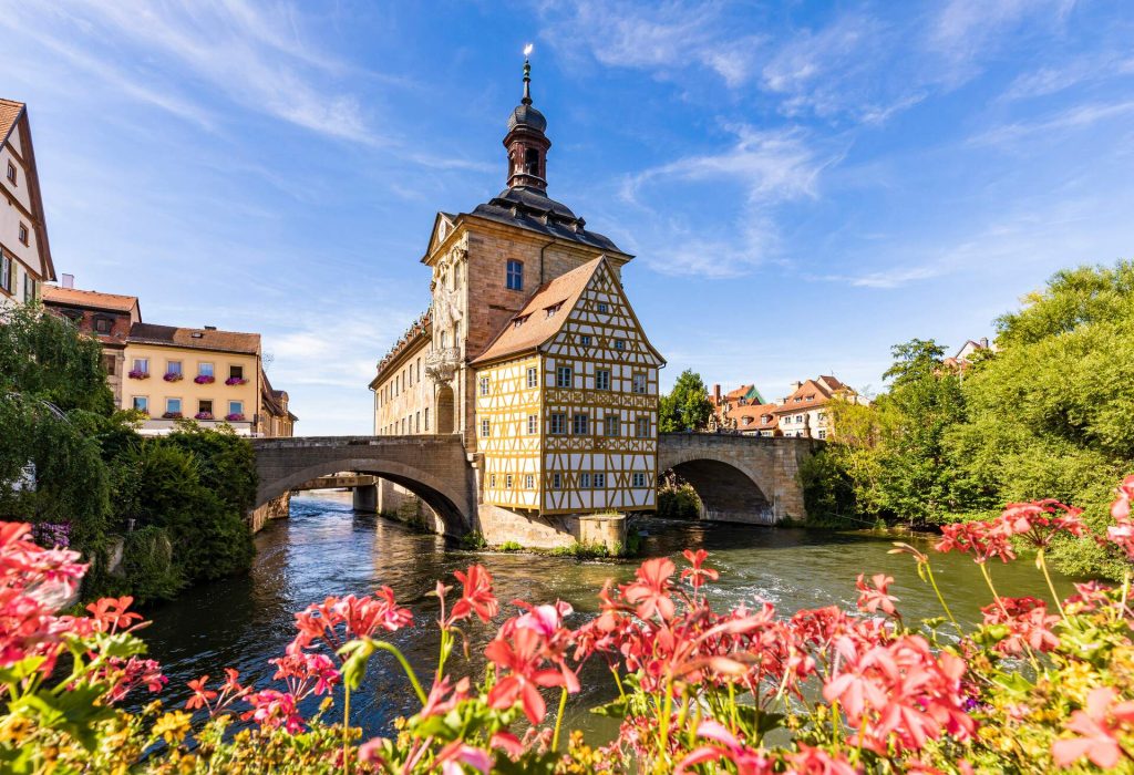 Construction of the Ludwigkanal (Bamberg) - Royaume de Bavière - Numista