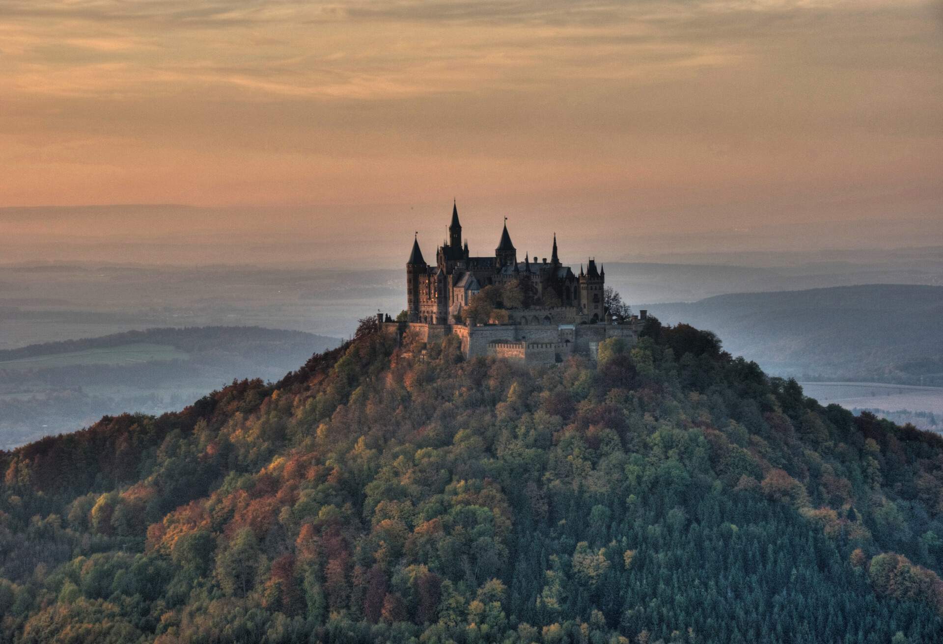 Hohenzollern Castle in Germany