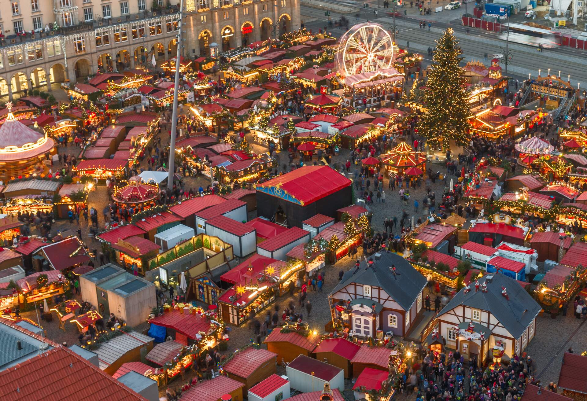 Christmas market in Dresden