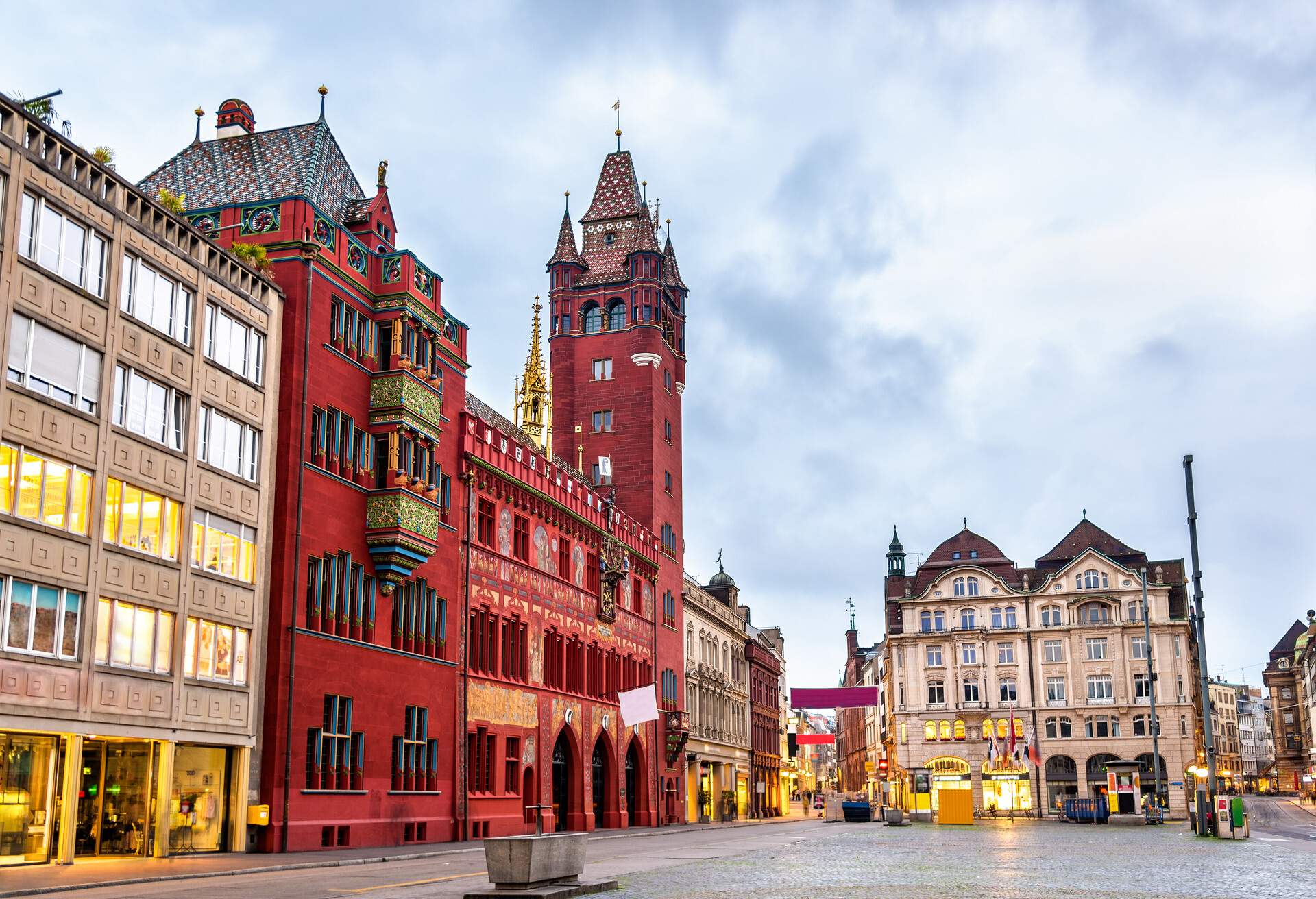 Rathaus, the Town Hall of Basel - Switzerland; Shutterstock ID 459871687