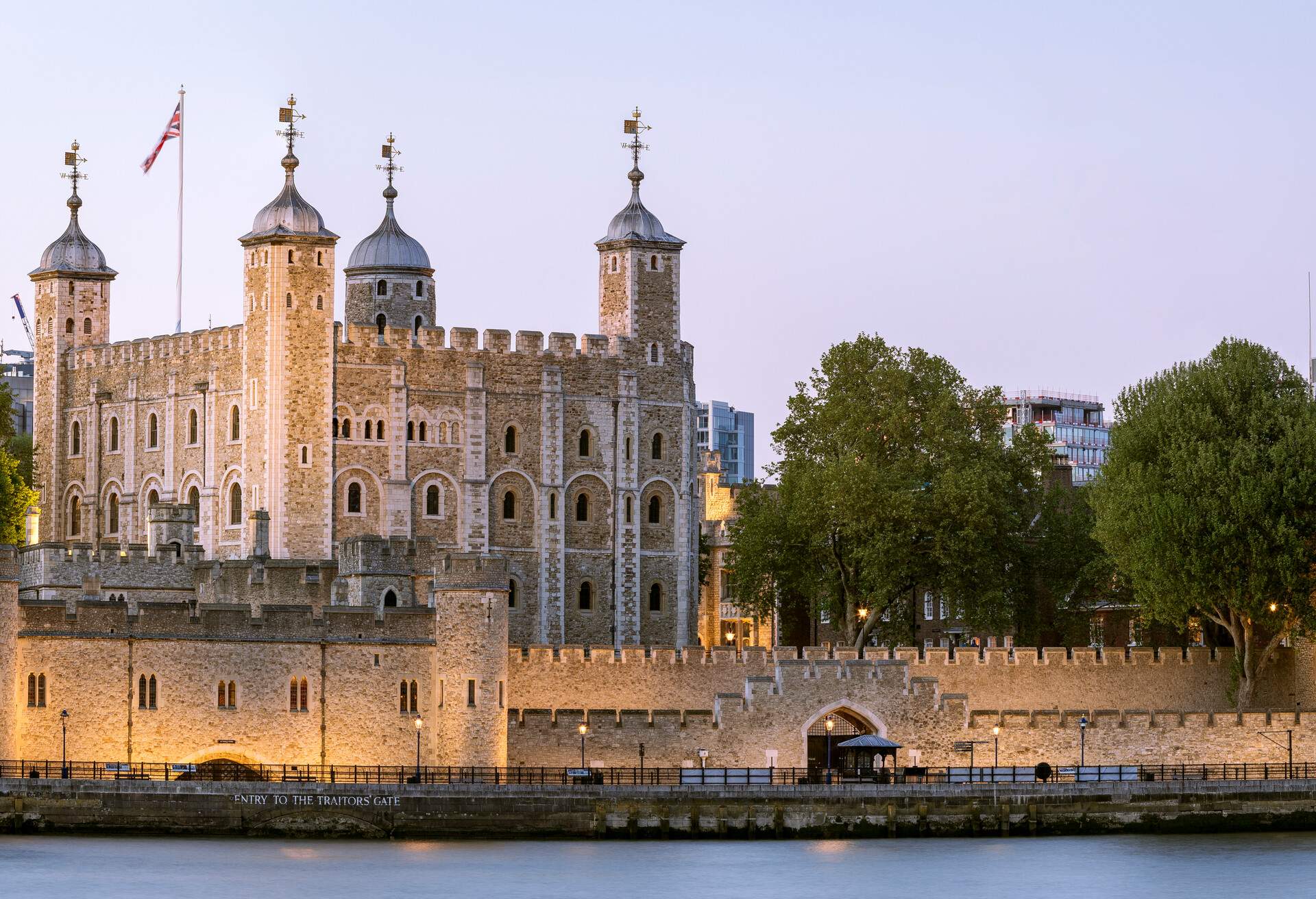 Tower of London taken at sunset, London, England