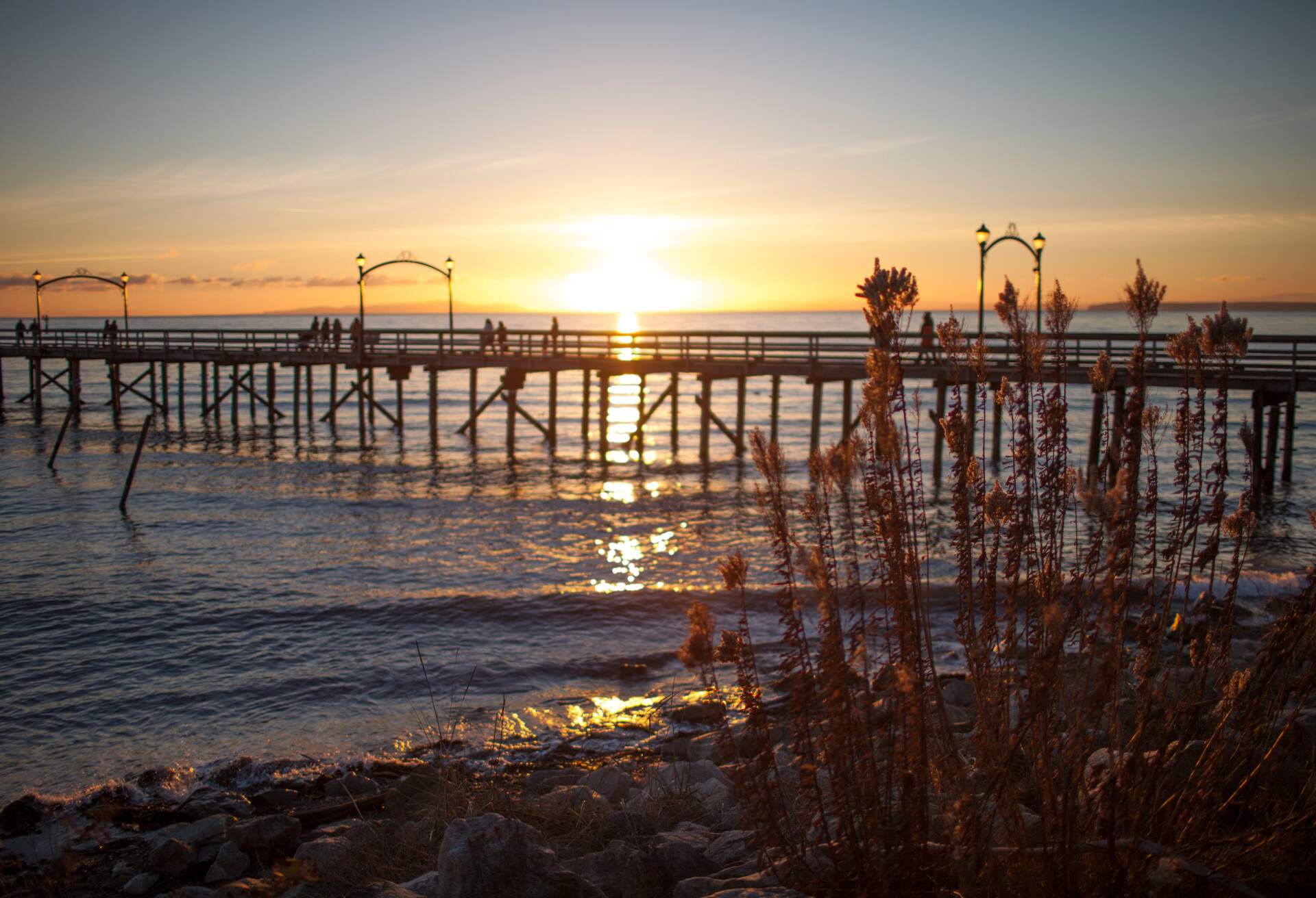 White Rock Pier, British Columbia, Canada.