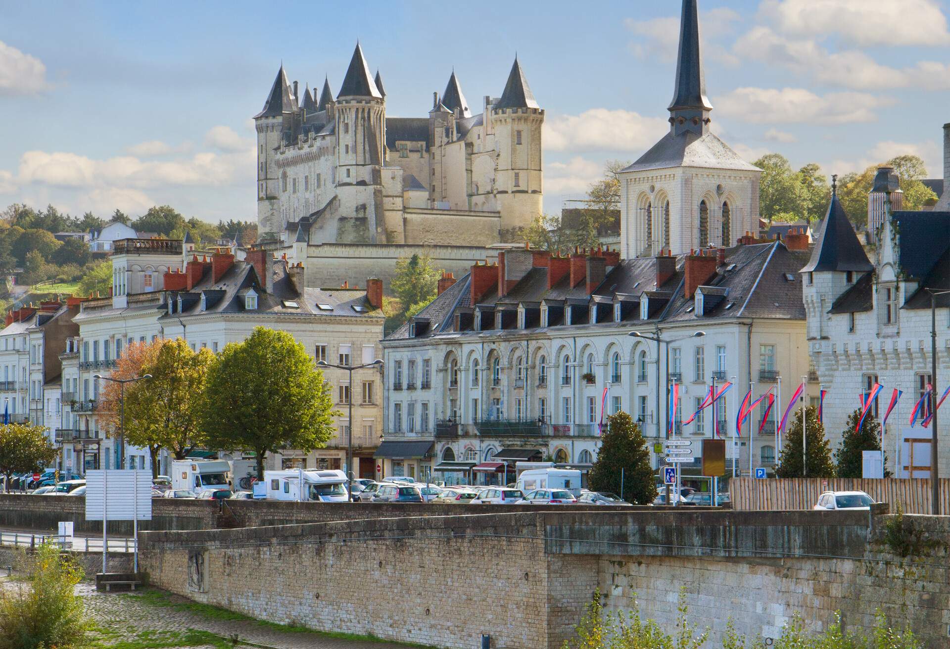 old town of Saumur, Pays de la Loire, France