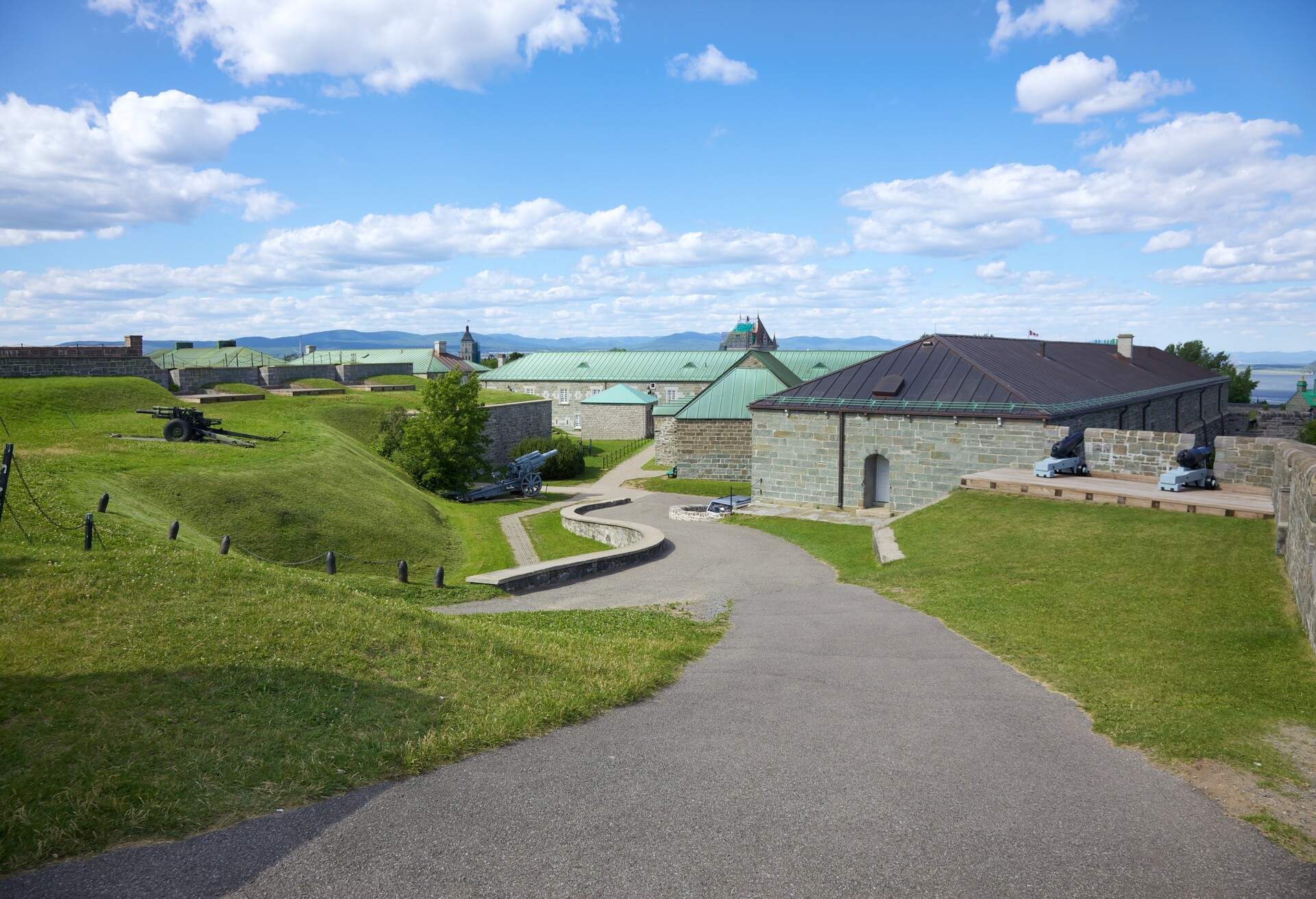 La Citadelle de Quebec located in the old city part of Quebec.