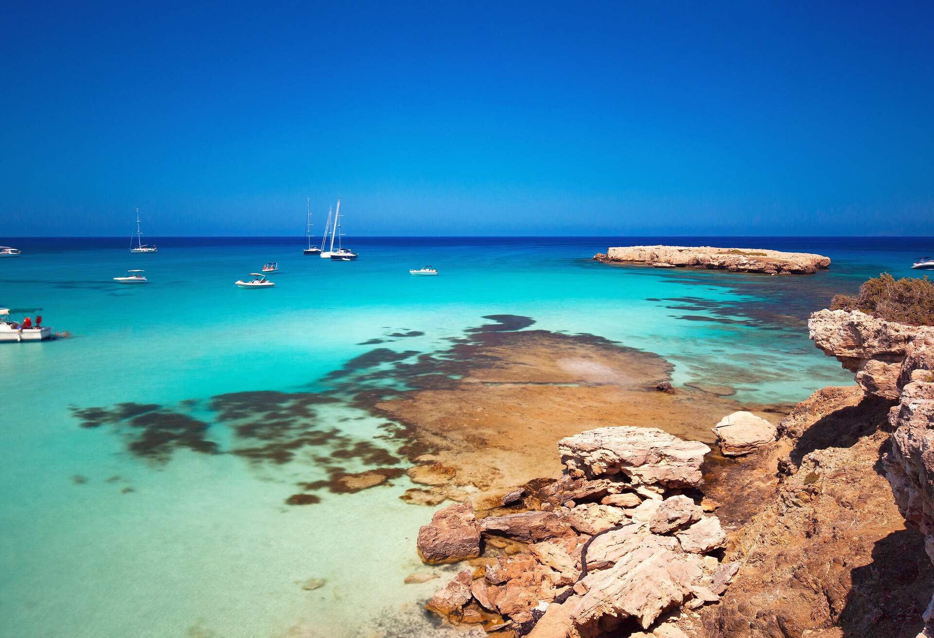 I could not help but post this from the beautiful Blue Lagoon in NW Cyprus. The off road route to get here is difficult for any car, but the challenge well rewarded.