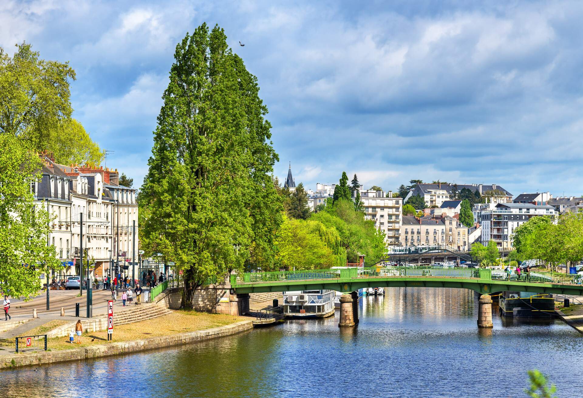 The Erdre River in Nantes - France, Loire-Atlantique; Shutterstock ID 641713921; 