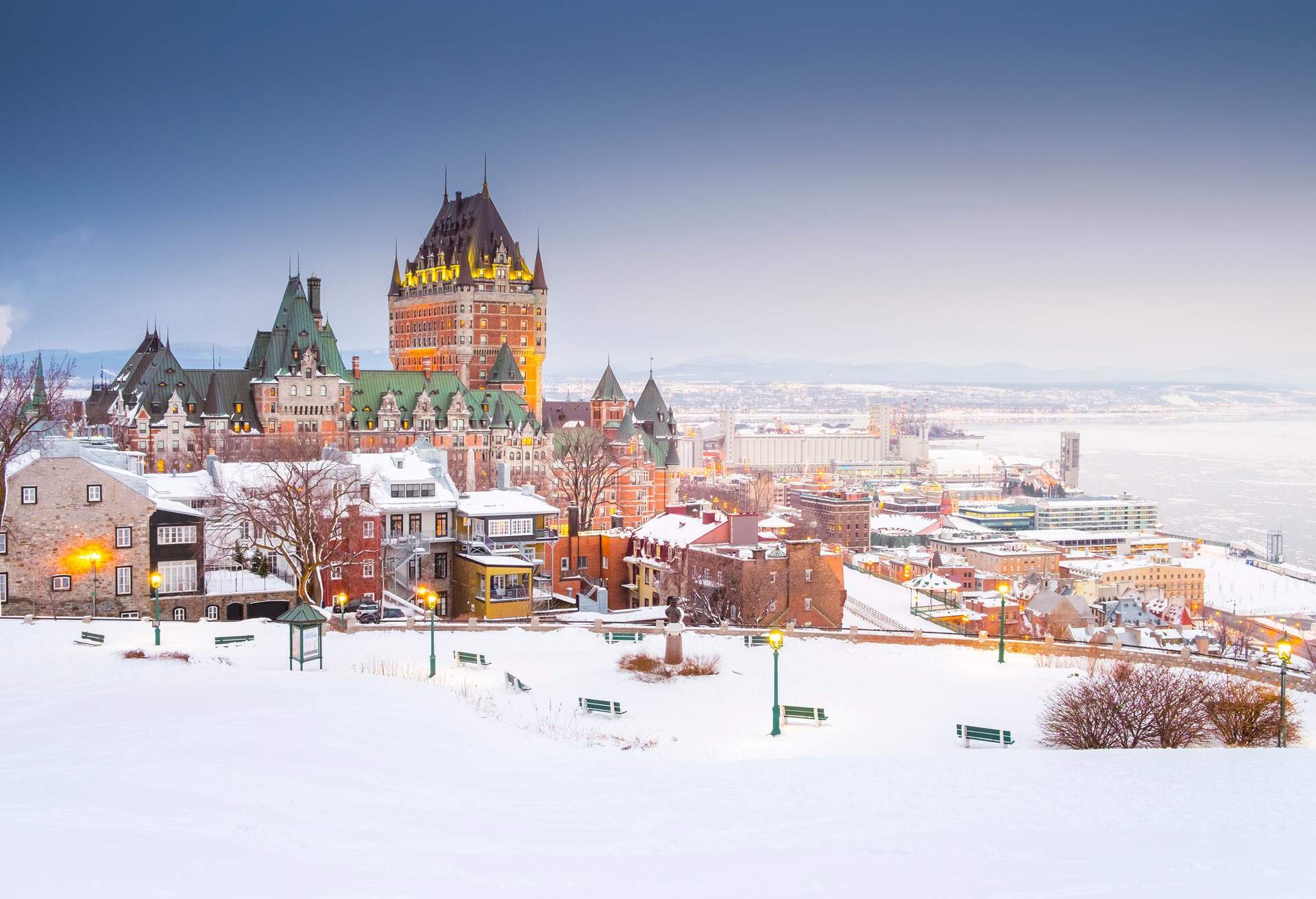 voyage en hiver au canada