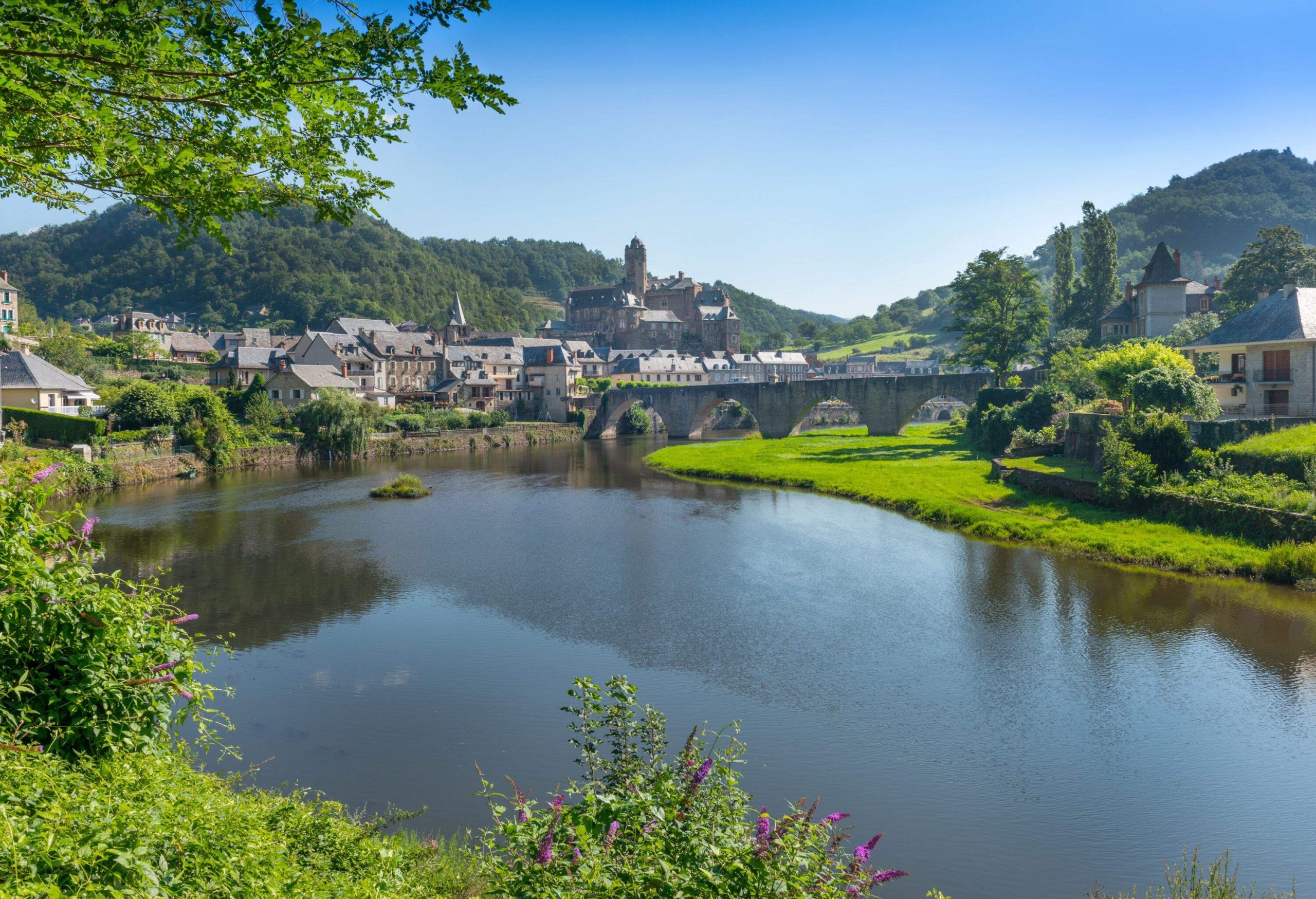 Estaing Medieval Village, Midi Pyrenees Region, France