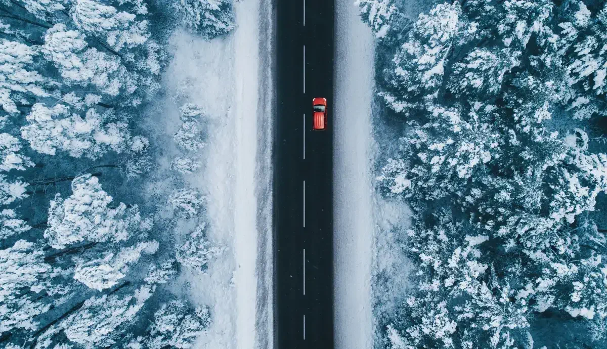 Louer une voiture en hiver : neige, sol accidenté et froid