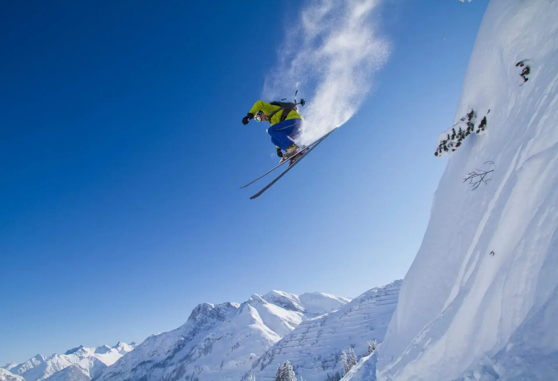 Warth skiing