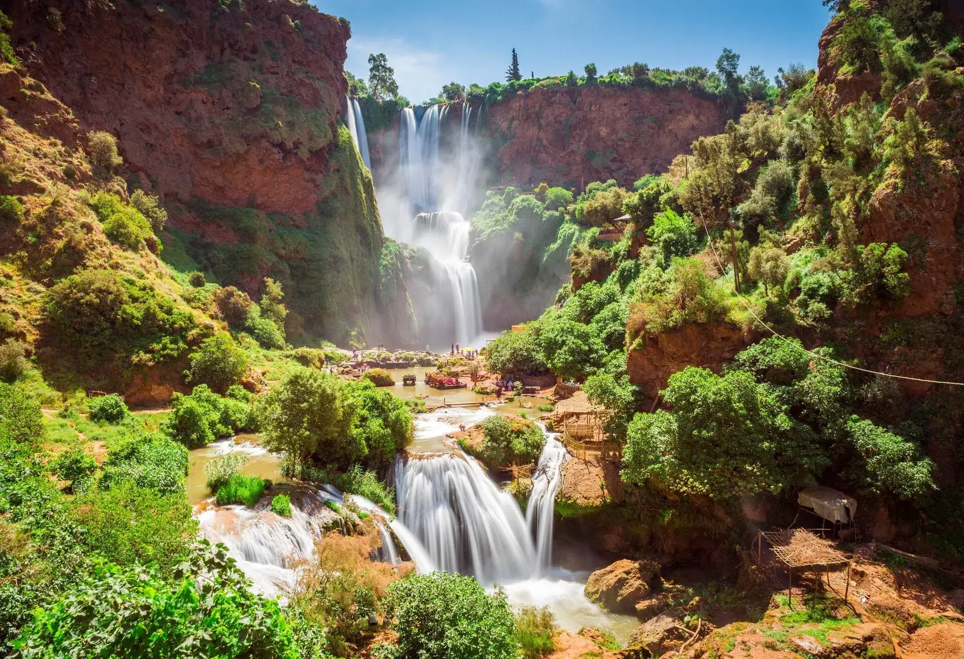Ouzoud waterfalls, Grand Atlas in Morocco