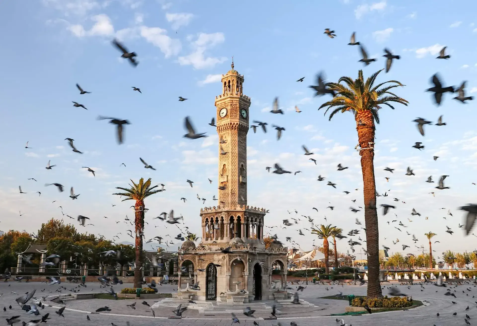 Turkey izmir old clock tower; Shutterstock ID 753847693; Purpose: Destiny; Brand (KAYAK, Momondo, Any): Any
