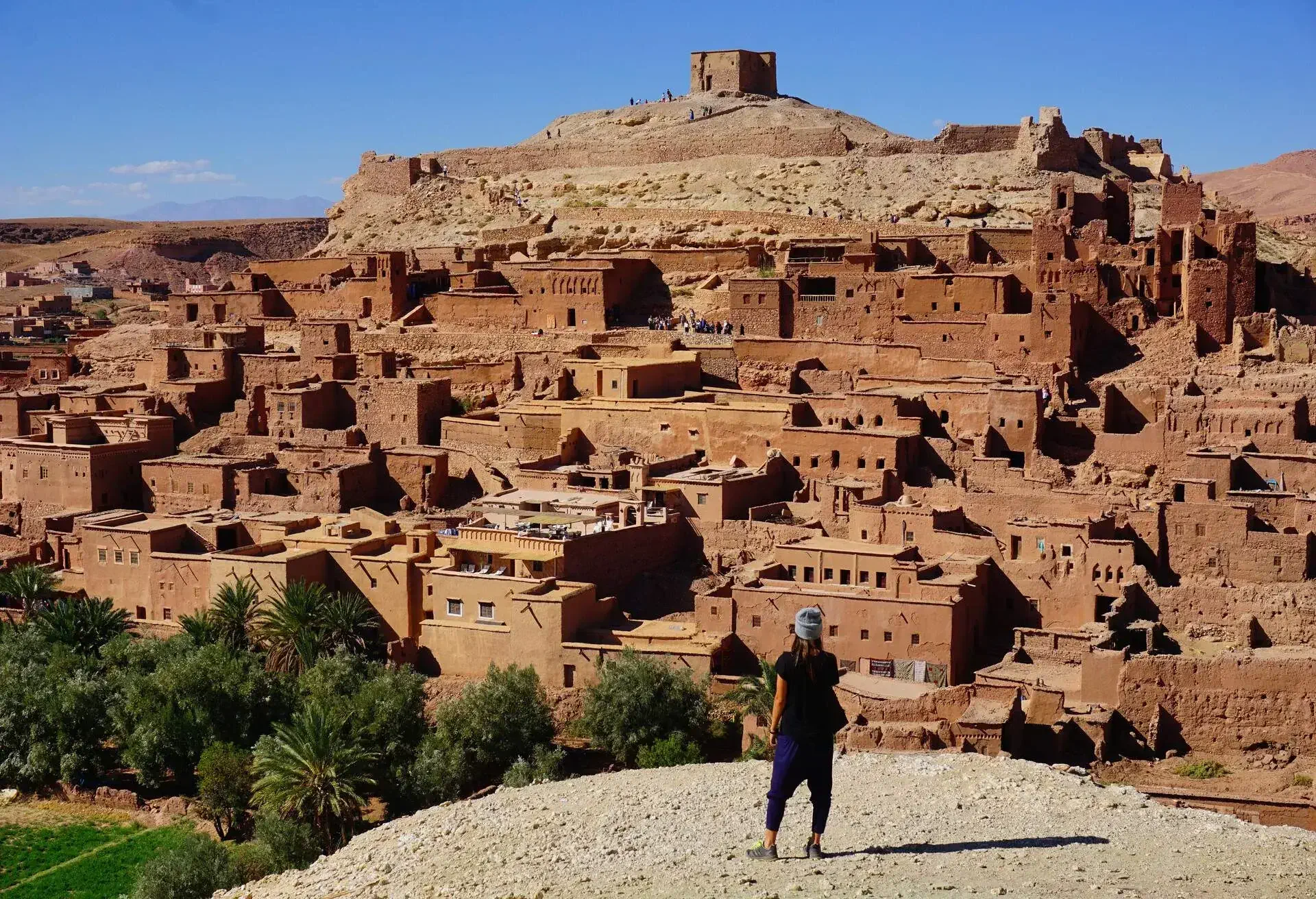 Ait Benhaddou, village,Ouarzazate, movie centre, desert, Morocco, Africa, UNESCO ; Shutterstock ID 1244519719