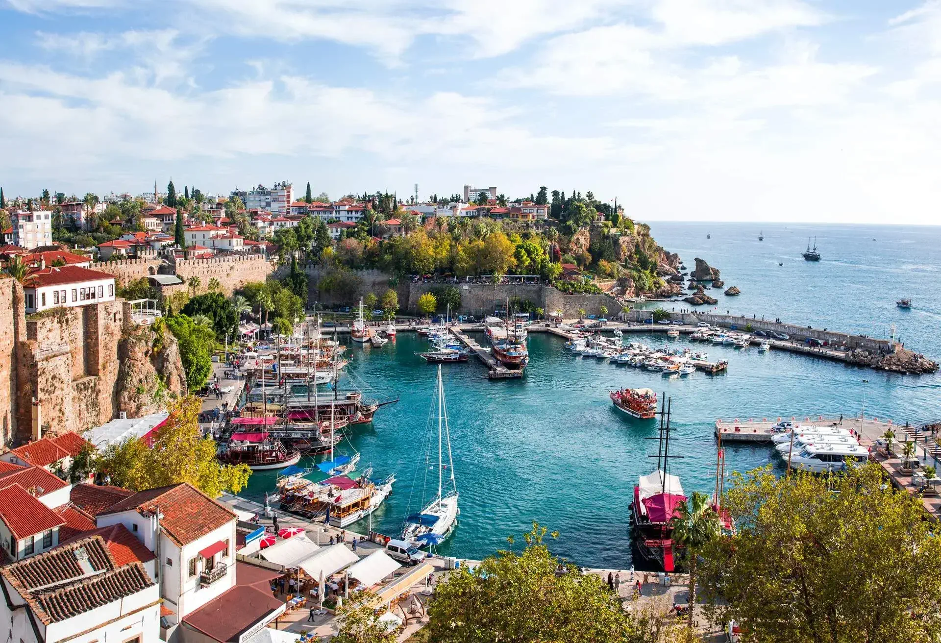 Old town Kaleici in Antalya, Turkey; Shutterstock ID 471533522; Purpose: Product; Brand (KAYAK, Momondo, Any): Any