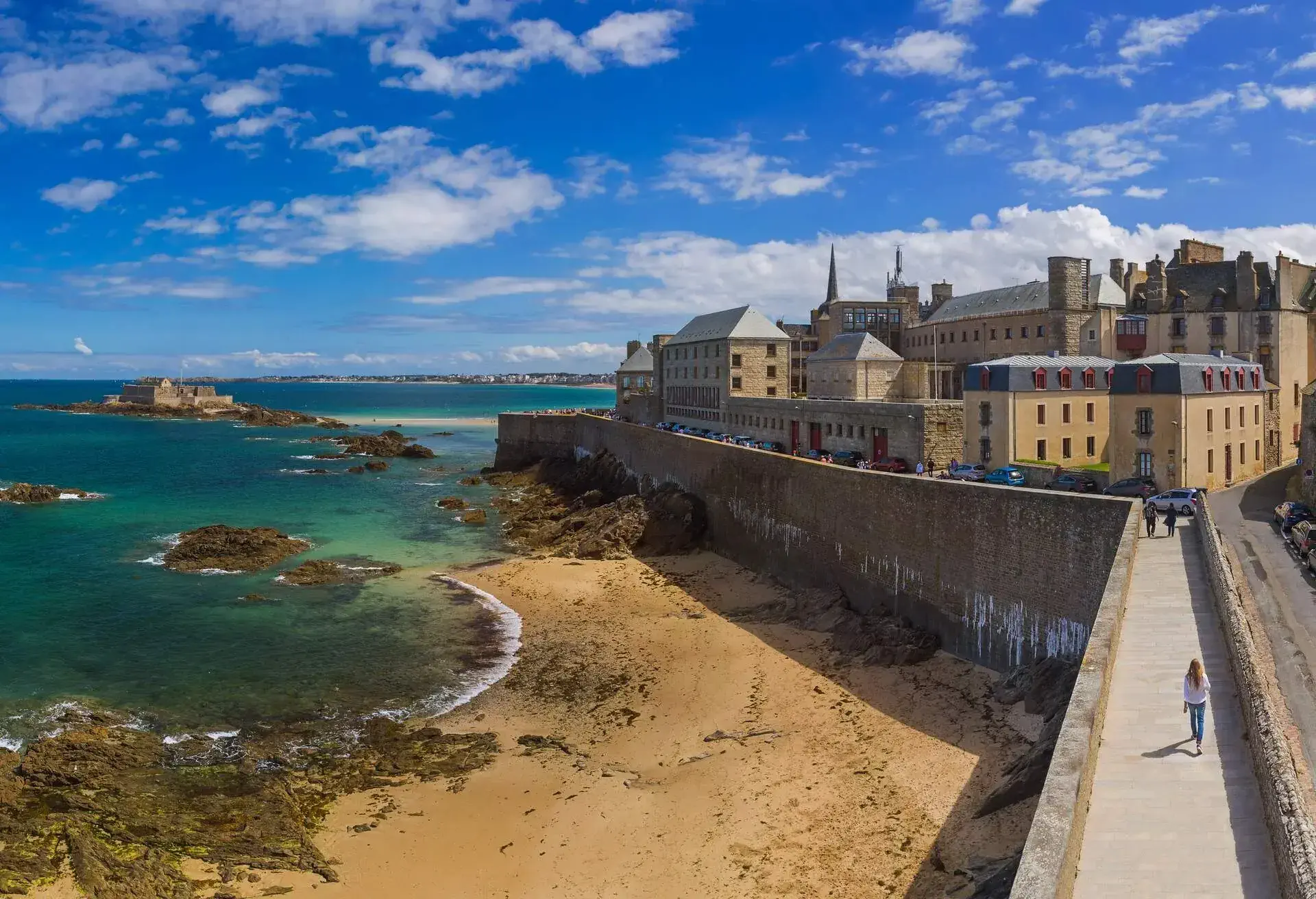 Saint-Malo - Bretagne France - travel and architecture background; Shutterstock ID 772561408