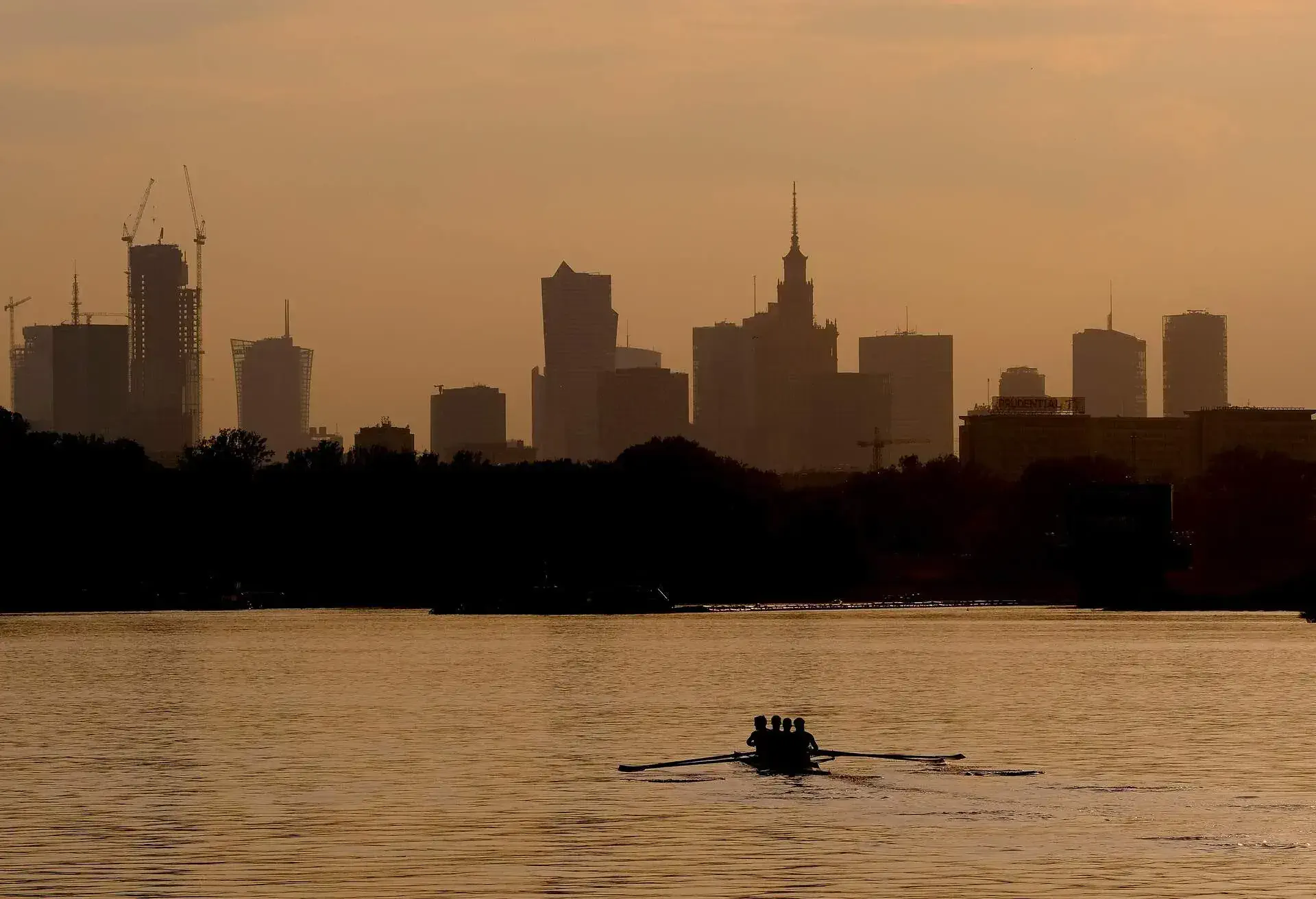 View of Warsaw from the Side of the Vistula