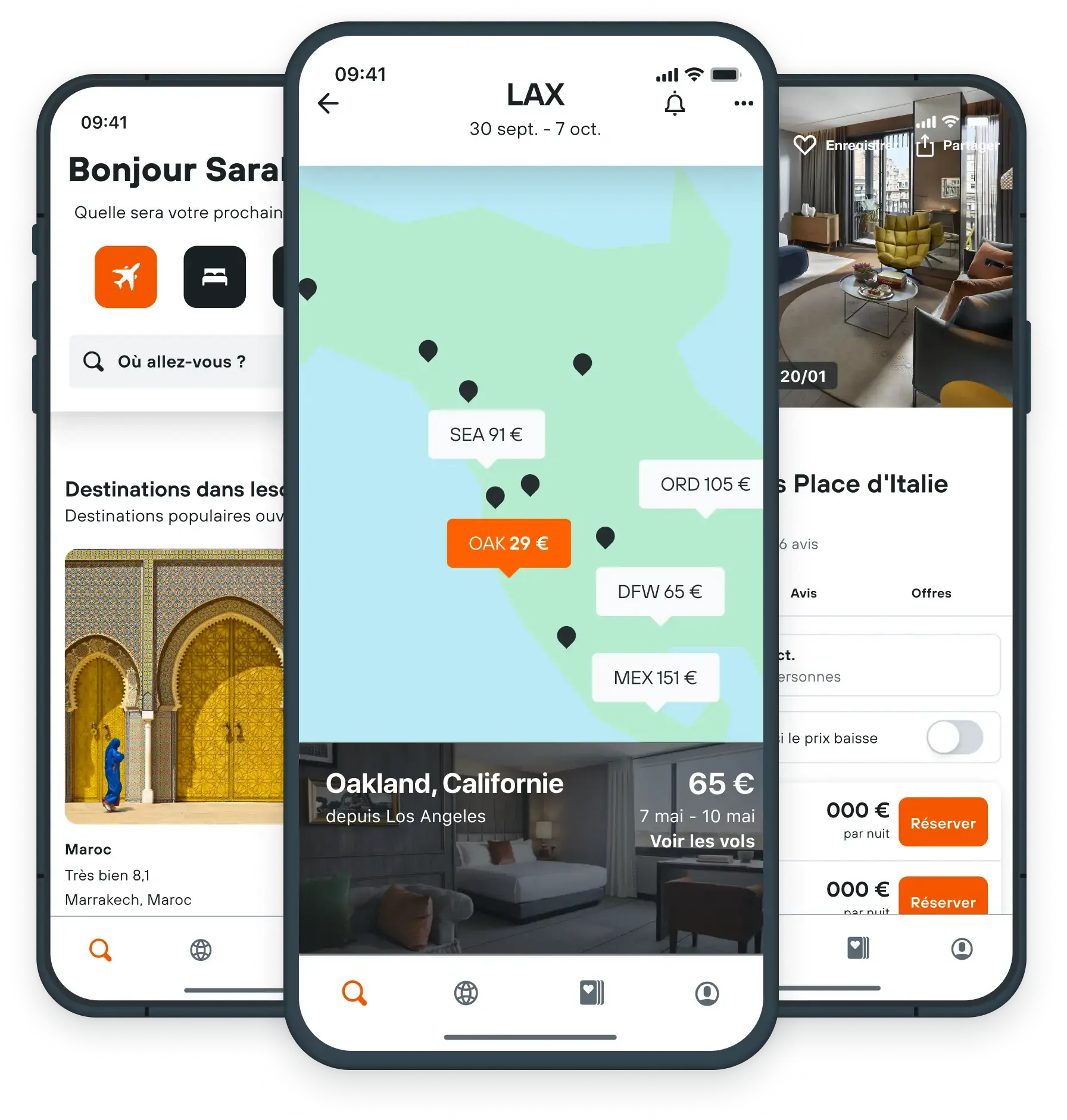 mockup smartphone explore kayak france