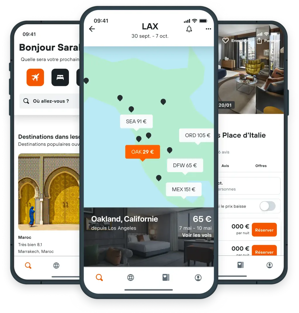 mockup smartphone explore kayak france