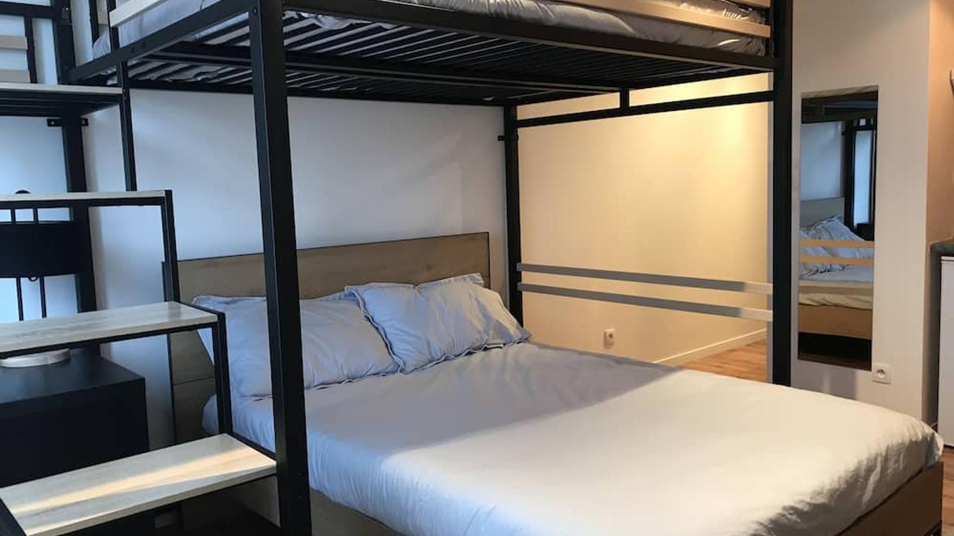 Studio 150m from RER A-Val d'Europe. Disney/Paris
