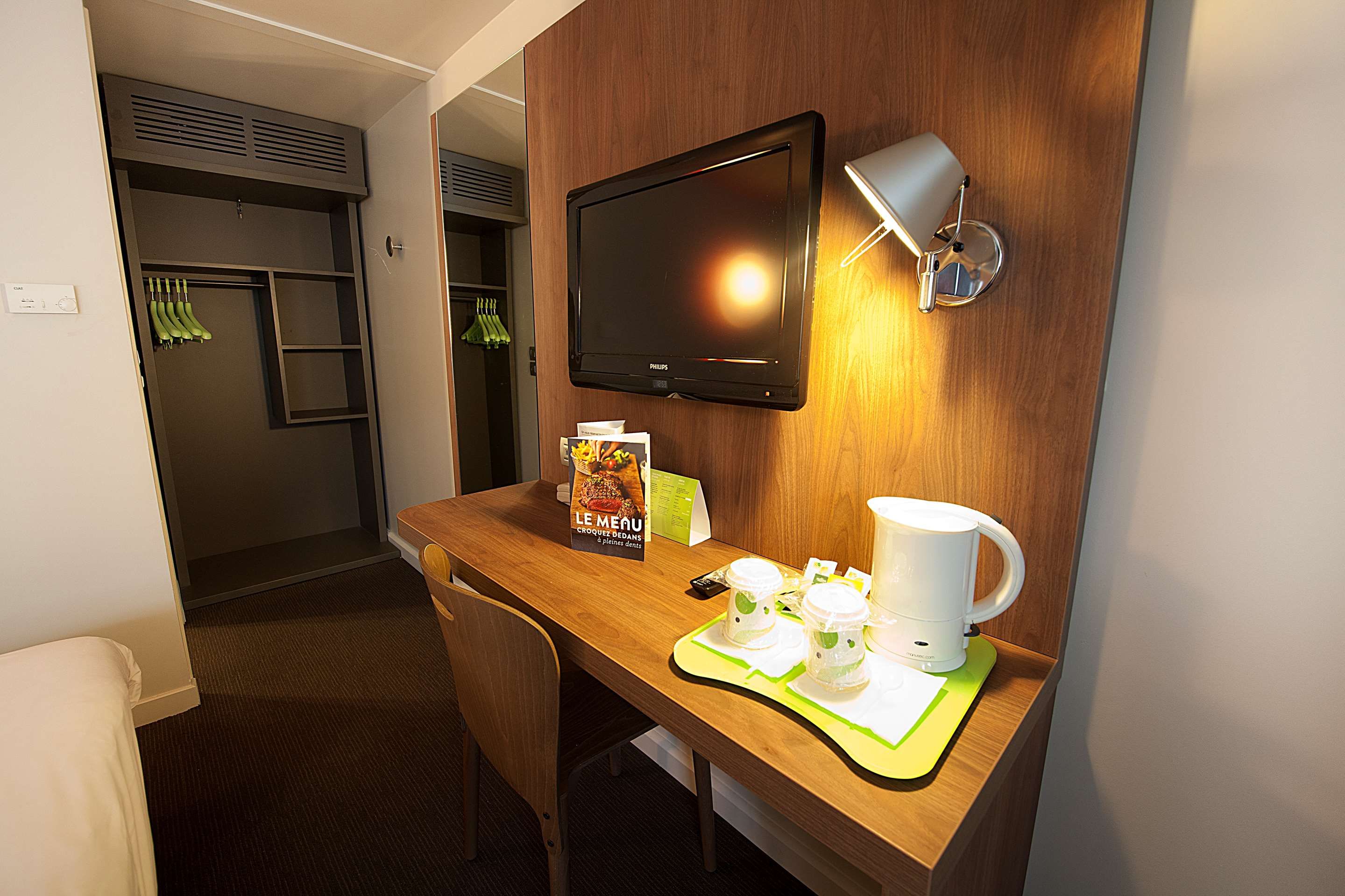 Équipements de la chambre