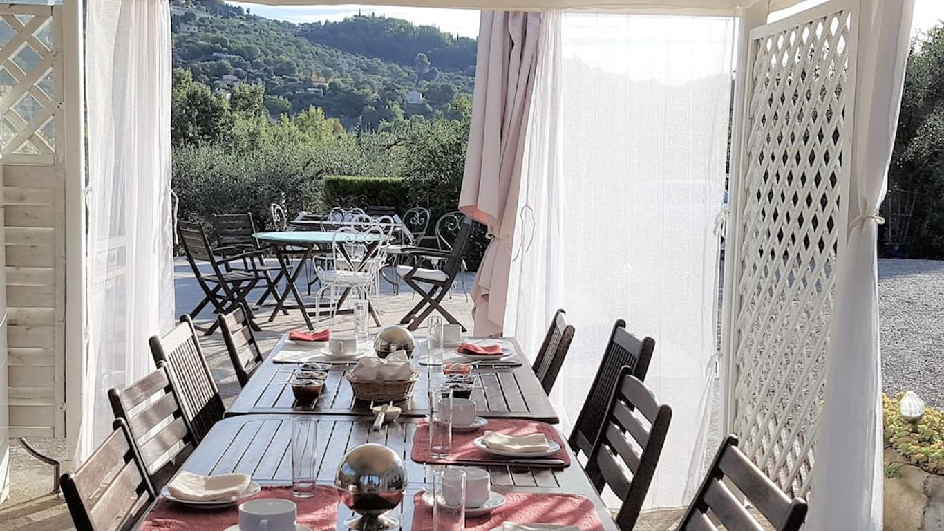 B&B with charm, quiet, kitchen, sw pool.