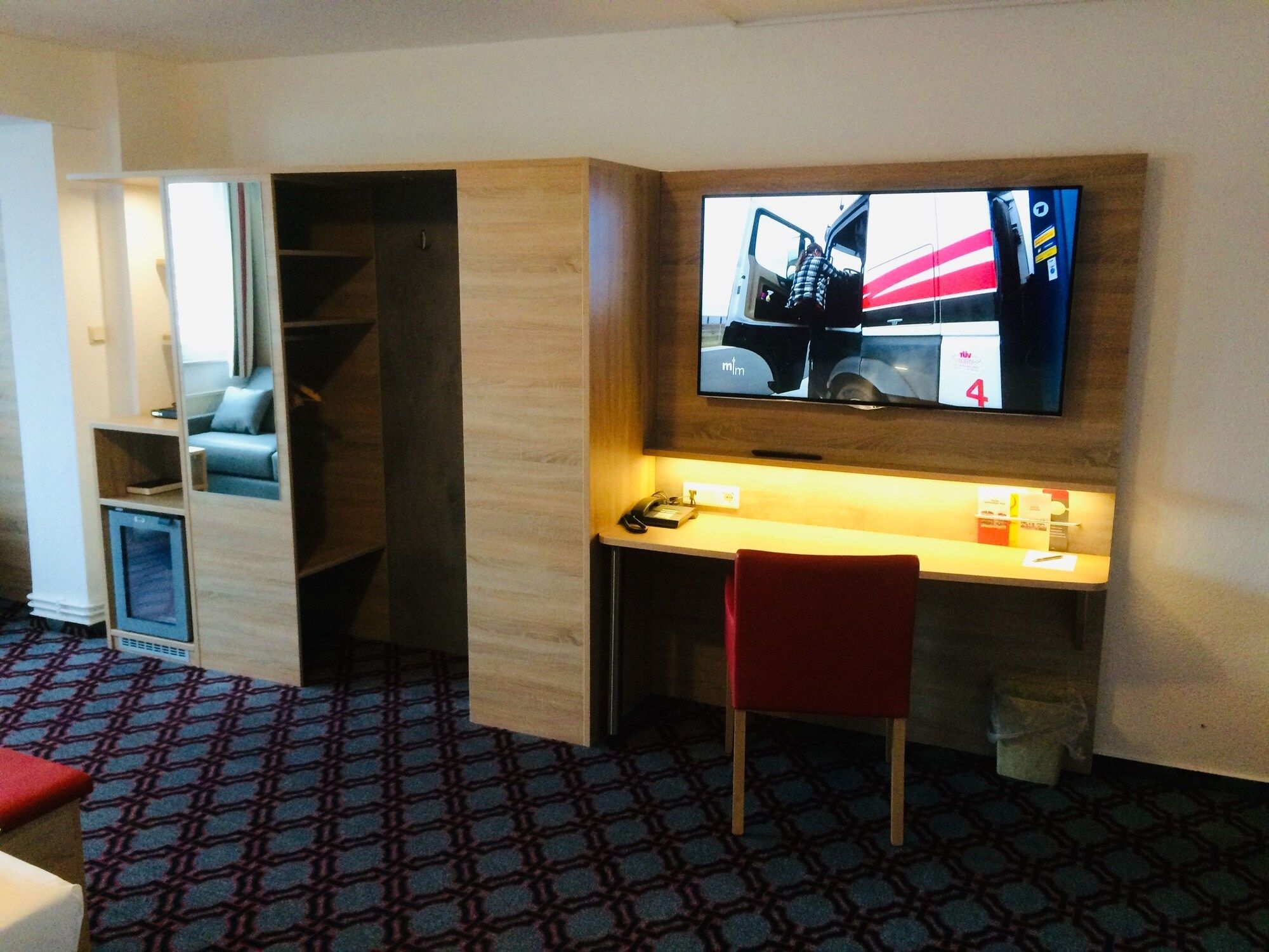 Équipements de la chambre