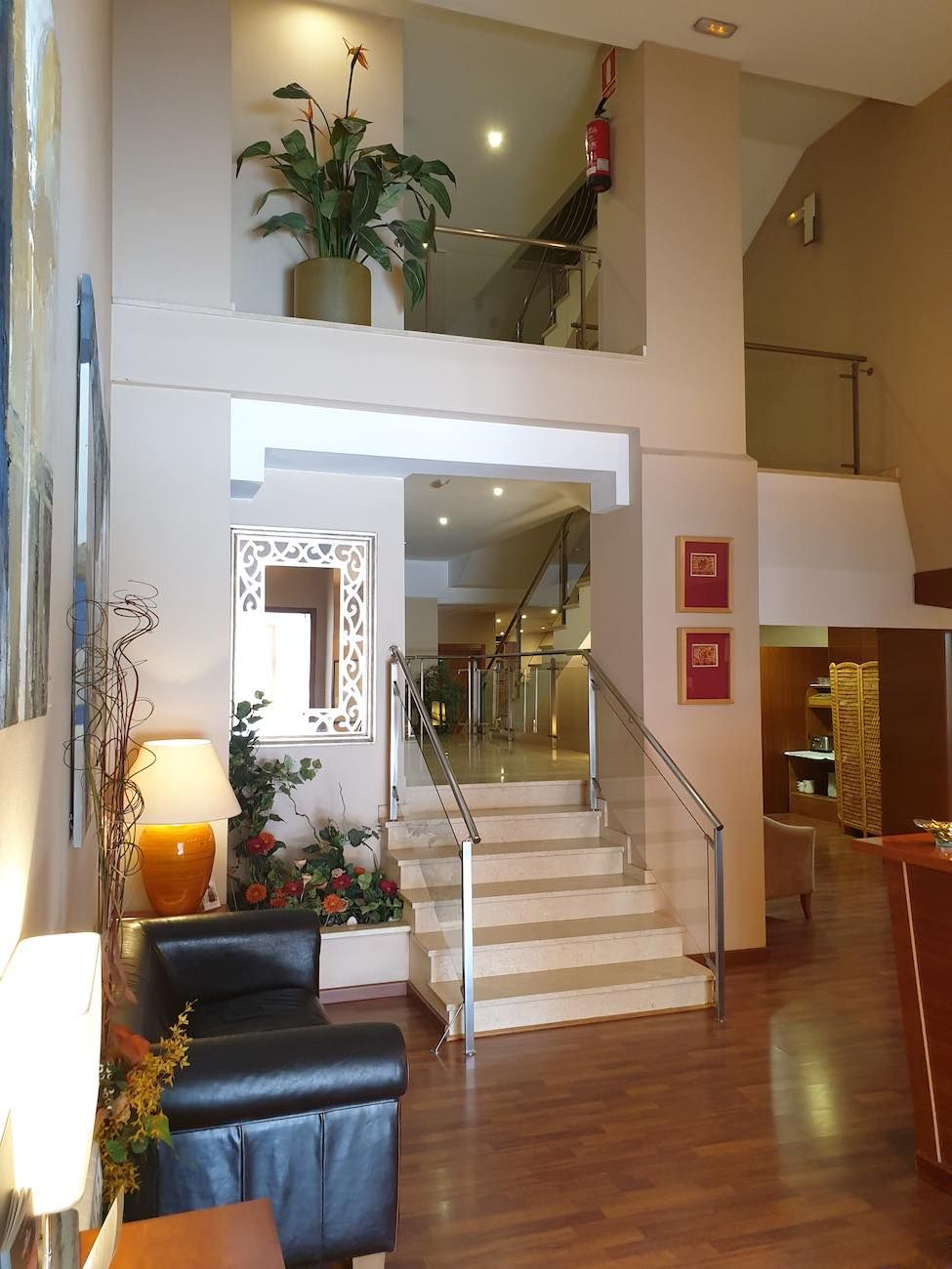 Entrée de l’hôtel